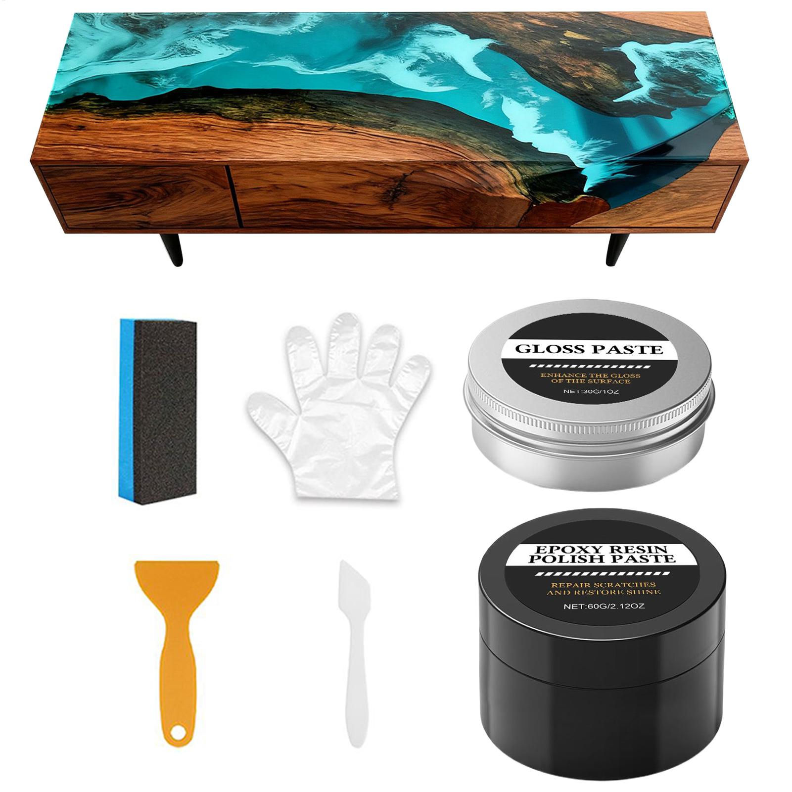 Resin Art Work - Kit de pulido de resina epoxi,