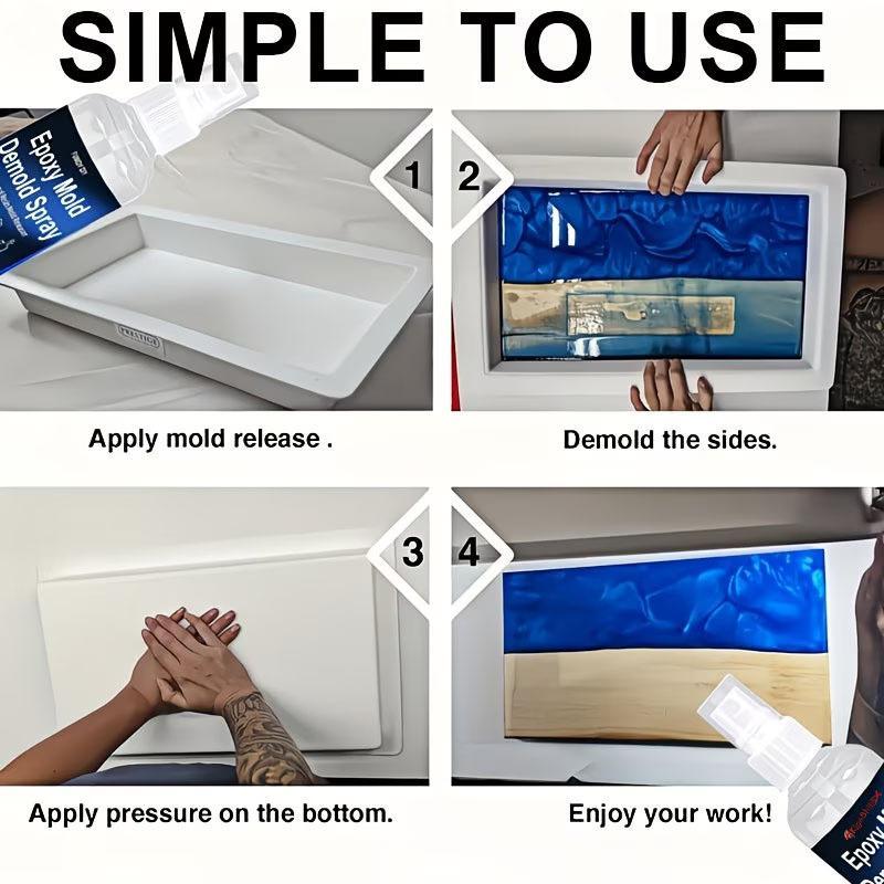 Spray desmoldante para moldes  - Release Spray Silicone reseña y precio