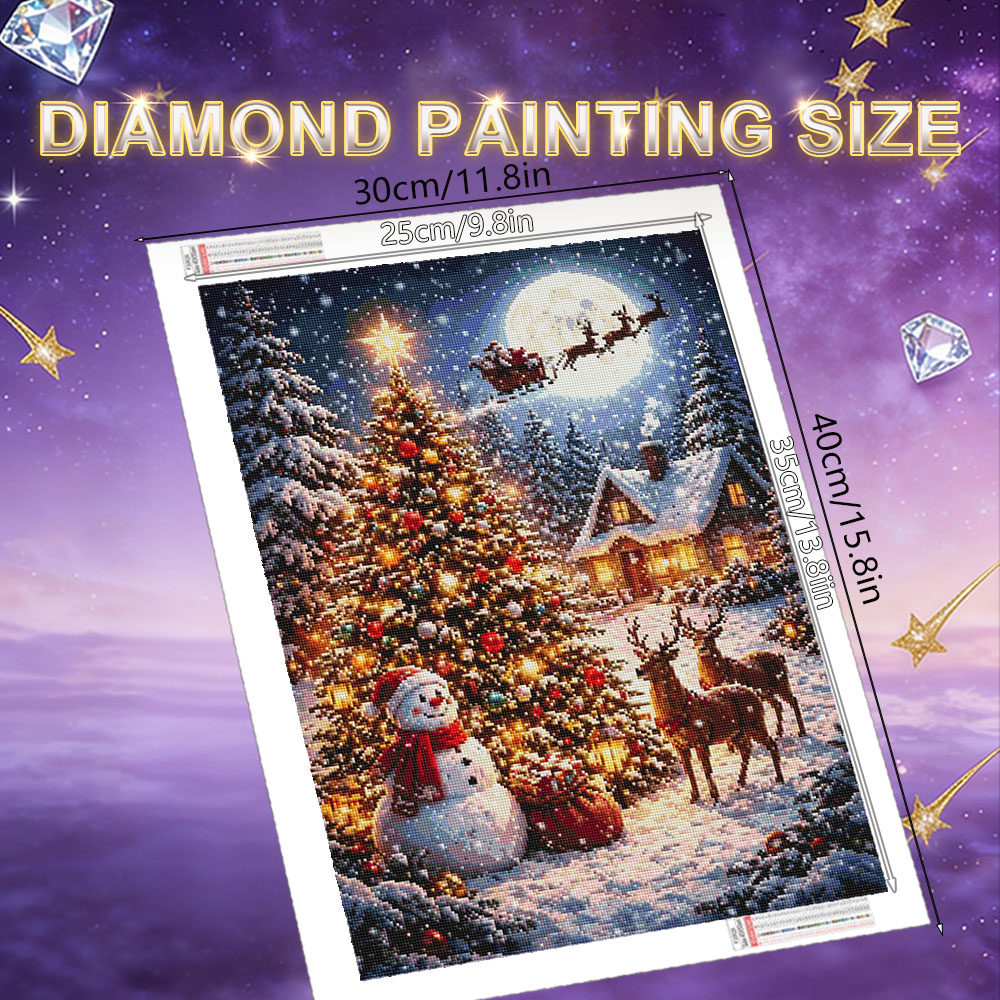 Pintura de Diamantes HUACAN, P - Resin Art Wallpaper reseña y precio
